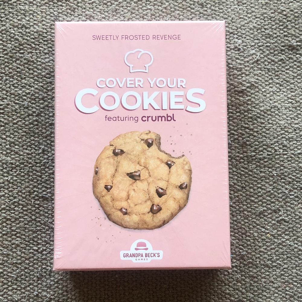 Crumbl Cover Your Cookies Grandpa Becks Card Game New In Sealed Box
